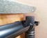 Mesh leaf trap guard for Rainsaver gutter